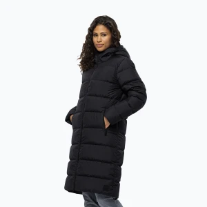 Płaszcz puchowy damski Jack Wolfskin Frozen Palace black