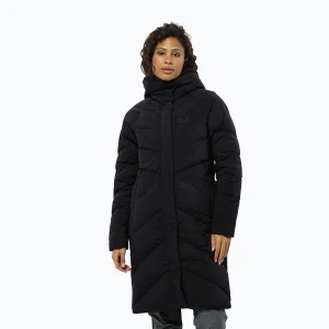 Płaszcz puchowy damski Jack Wolfskin Marienplatz Coat black