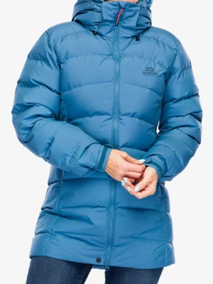 Płaszcz puchowy damski Mountain Equipment Lightline Eco Parka - stellar blue