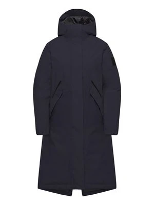 Płaszcz puchowy Jack Wolfskin granatowy