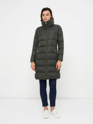 Płaszcz puchowy Lauren Ralph Lauren antracytowy