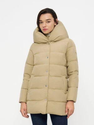 Płaszcz puchowy Lauren Ralph Lauren tan