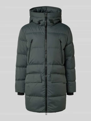 Płaszcz puchowy o kroju regular fit z kapturem Marc O'Polo