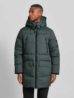 Płaszcz puchowy o kroju regular fit z kapturem Marc O'Polo