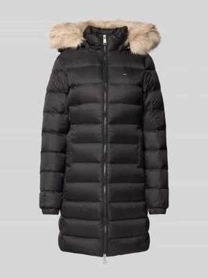 Płaszcz puchowy o kroju regular fit z wypełnieniem kaczym puchem Tommy Jeans