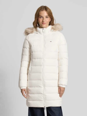 Płaszcz puchowy o kroju regular fit z wypełnieniem kaczym puchem Tommy Jeans