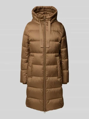 Płaszcz puchowy o kroju shaped fit z kapturem Marc O'Polo