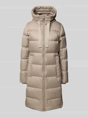 Płaszcz puchowy o kroju shaped fit z kapturem Marc O'Polo