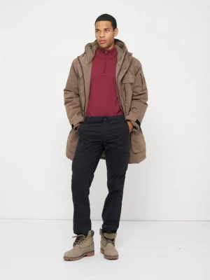 Płaszcz puchowy Timberland brązowy