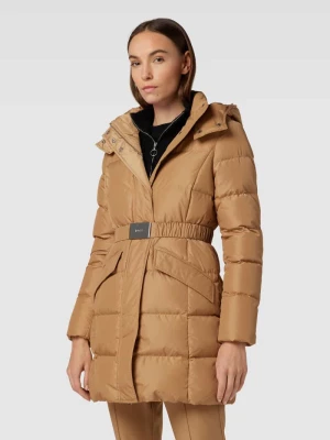Płaszcz puchowy z kapturem model ‘Patantan’ BOSS Black Women