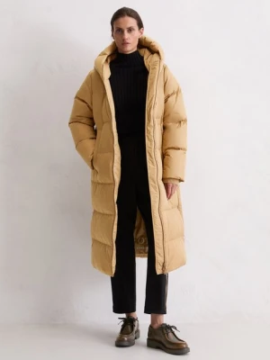 Płaszcz puchowy z kapturem regularny Marc O'Polo