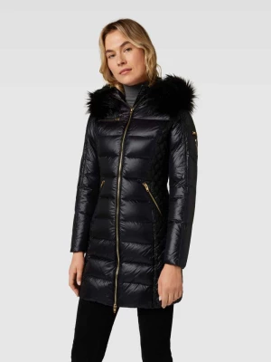 Płaszcz puchowy z obszyciem ze sztucznego futra model ‘Ciara’ ROCK'N BLUE