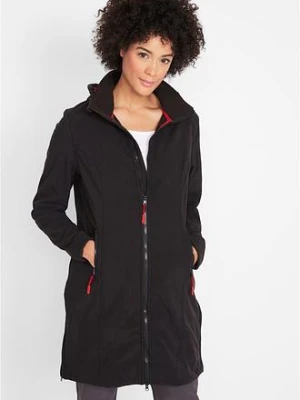 Płaszcz softshell, z materiału odpychającego wodę bonprix