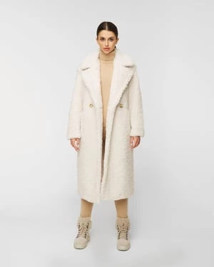 Płaszcz Ugg Gertrude Long Teddy Coat