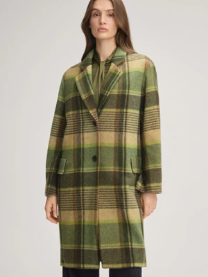 Płaszcz w kolorze zielonym, ze wzorem Joop