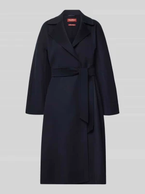 Płaszcz wełniany krój regular fit z dodatkiem kaszmiru model 'CLES' Max Mara Studio