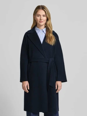 Płaszcz wełniany krój regular fit z mieszanki żywej wełny model „CIVADA” Weekend Max Mara