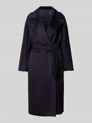 Płaszcz wełniany o kroju regular fit z czystej, żywej wełny model ‘RESINA’ Weekend Max Mara
