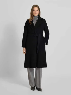 Płaszcz wełniany o kroju regular fit z domieszką kaszmiru model ‘CLES’ Max Mara Studio