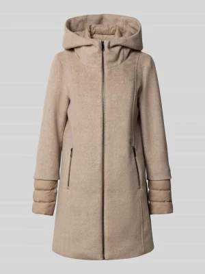 Płaszcz wełniany o kroju regular fit ze wstawką pikowaną s.Oliver RED LABEL