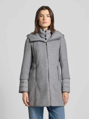 Płaszcz wełniany o kroju regular fit ze wstawką pikowaną s.Oliver RED LABEL