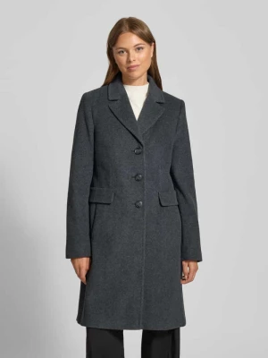 płaszcz wełniany z kaszmiru i kieszenie z patką Fuchs Schmitt