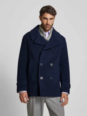 Płaszcz wełniany z kieszeniami z wypustką Polo Ralph Lauren