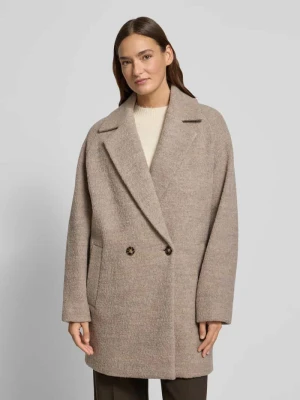 Płaszcz wełniany z kołnierzem z połami model ‘CALODINO2’ Boss