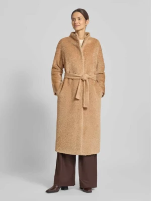 Płaszcz wełniany z mieszanki wełny z alpaki model ‘FERITO’ Max Mara Studio