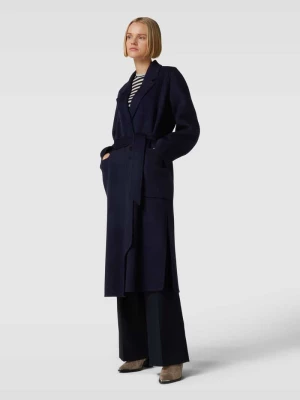 Płaszcz wełniany z wiązanym paskiem model ‘CELIA’ Ivy Oak