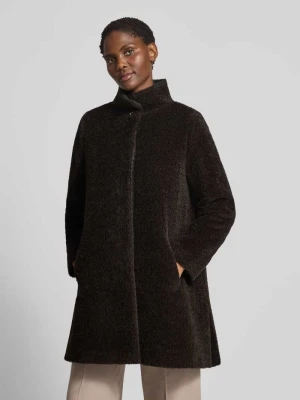 Płaszcz wełniany ze stójką ICONS Cinzia Rocca