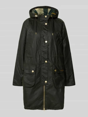Płaszcz woskowany o kroju regular fit z czystej bawełny model ‘MARCY’ Barbour