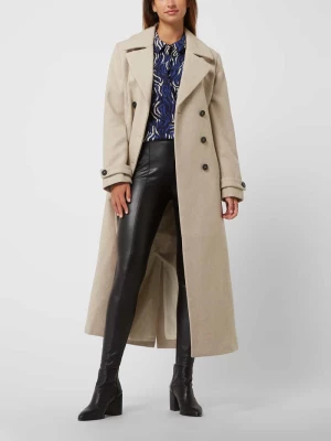 Płaszcz z 2-rzędową listwą guzikową model ‘Sophia’ Another Label