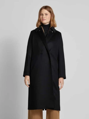 Płaszcz z czystej, żywej wełny z wykładanym kołnierzem Max Mara Studio