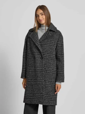 Płaszcz z dodatkiem wełny i kołnierzem z połami ICONS Cinzia Rocca