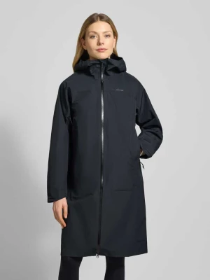 Płaszcz z dwukierunkowym zamkiem błyskawicznym i kapturem Peak Performance
