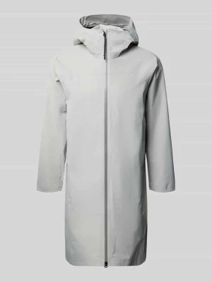 Płaszcz z dwukierunkowym zamkiem błyskawicznym i kapturem Peak Performance