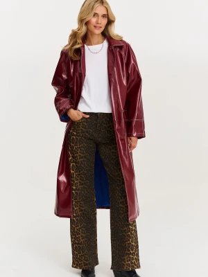 Płaszcz z ekoskóry Deep Future XS