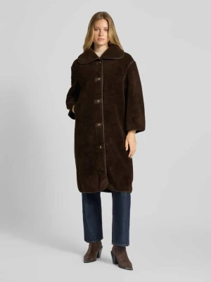 Płaszcz z futerka model ‘Carmen’ NEO NOIR
