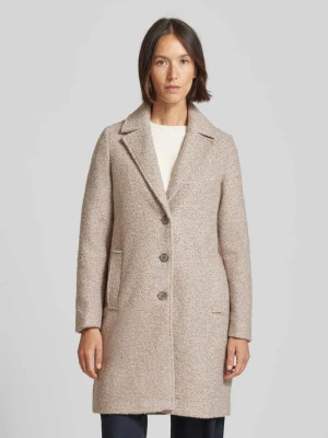 Płaszcz z futerka o kroju regular fit z kieszeniami z wypustką Tom Tailor