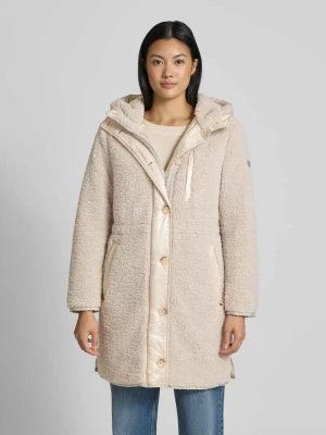 Płaszcz z futerka z kapturem i wpuszczanymi kieszeniami model ‘HAZEL’ Frieda & Freddies