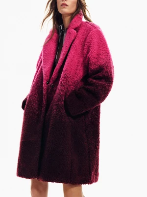 Płaszcz z gradientem frotte Desigual