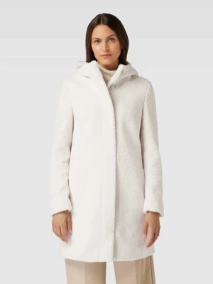 Płaszcz z imitacji futerka z kapturem Christian Berg Woman Selection