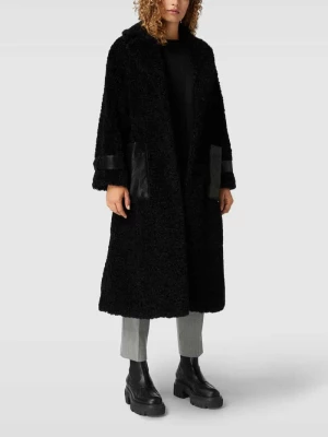 Płaszcz z imitacji futra model ‘Mivena’ HUGO