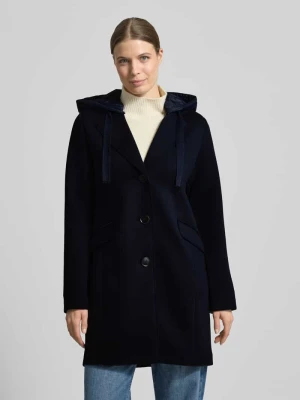 Płaszcz z kapturem i kieszeniami z patką Christian Berg Woman Selection