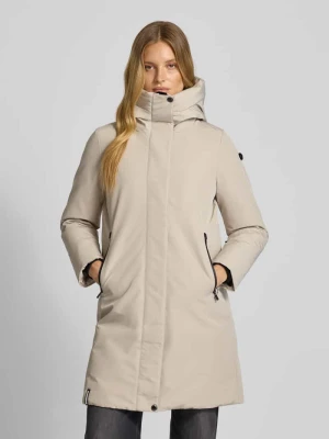Płaszcz z kapturem model ‘Nellen’ khujo