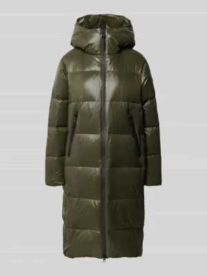 Płaszcz z kapturem model 'SELECTRIC' Peuterey Khaki