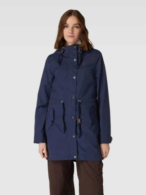Płaszcz z kieszeniami z patką model ‘Canny’ Ragwear