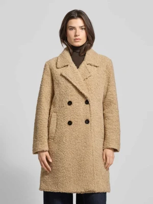 Płaszcz z kołnierzem z połami i wpuszczanymi kieszeniami MORE & MORE