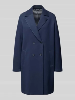 Płaszcz z kołnierzem z połami i wpuszczanymi kieszeniami WHITE LABEL